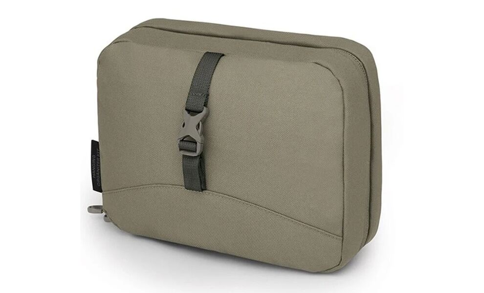 Дорожня косметичка з гачком для підвішування Osprey Daylite Hanging Toiletry Kit (Tan Concrete), Колір: Tan Concrete, зображення 3