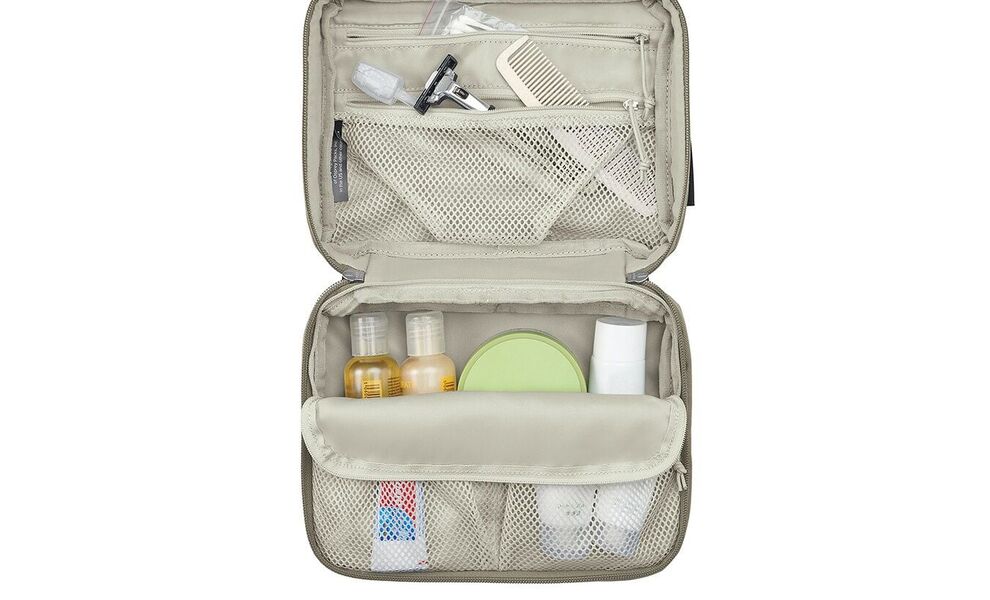 Дорожня косметичка з гачком для підвішування Osprey Daylite Hanging Toiletry Kit (Tan Concrete), Колір: Tan Concrete, зображення 5