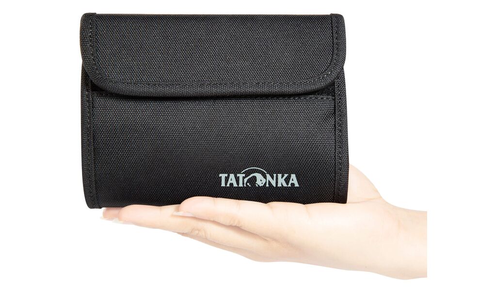 Гаманець на липучці з захистом для карток Tatonka Euro Wallet RFID Block (Midnight Plum), Колір виробника: Midnight Plum, зображення 7
