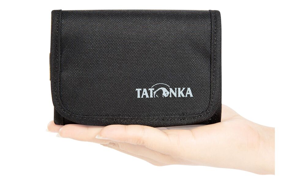 Розкладний гаманець на липучці з захистом для карток Tatonka Folder RFID Block (Midnight Plum), Колір виробника: Midnight Plum, зображення 7