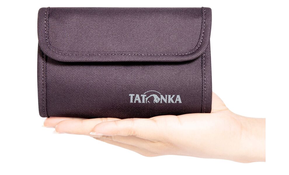 Розкладний гаманець на липучці з захистом для карток Tatonka Money Box RFID Block (Midnight Plum), Колір виробника: Midnight Plum, зображення 7