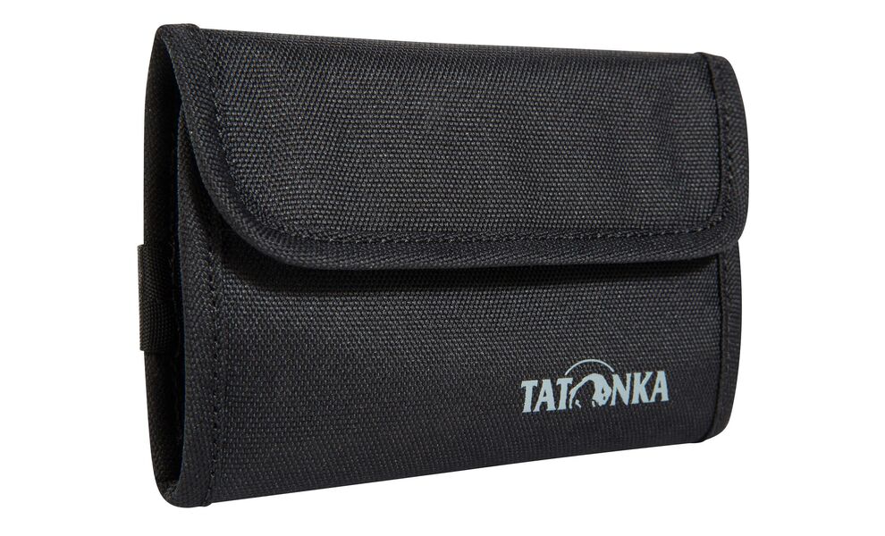 Розкладний гаманець на липучці з захистом для карток Tatonka Money Box RFID Block (Black), Колір виробника: Black, зображення 3