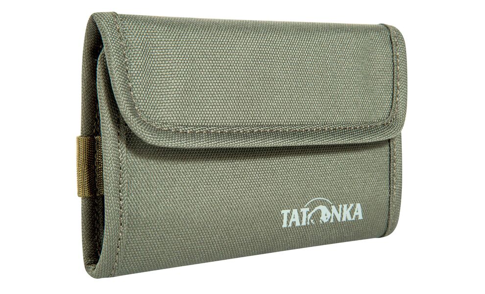 Розкладний гаманець на липучці з захистом для карток Tatonka Money Box RFID Block (Olive), Колір виробника: Olive, зображення 3