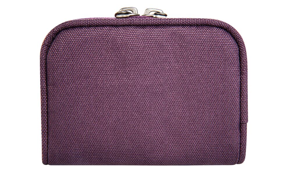 Гаманець на блискавці з захистом для карток Tatonka Plain Wallet RFID Block (Midnight Plum), Колір виробника: Midnight Plum, зображення 2