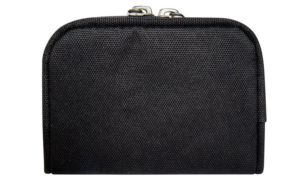 Гаманець на блискавці з захистом для карток Tatonka Plain Wallet RFID Block (Black), Колір виробника: Black, зображення 2