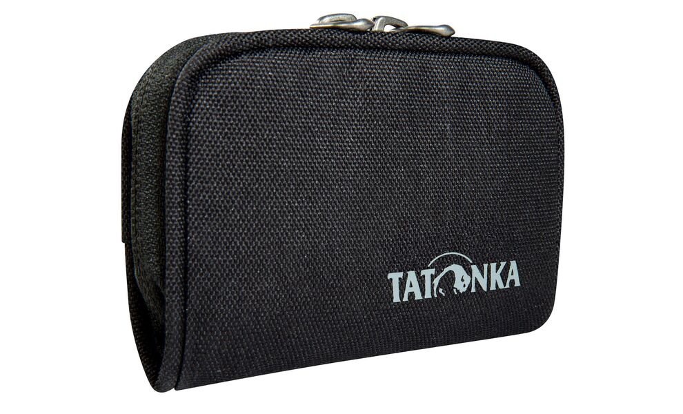 Гаманець на блискавці з захистом для карток Tatonka Plain Wallet RFID Block (Black), Колір виробника: Black, зображення 3