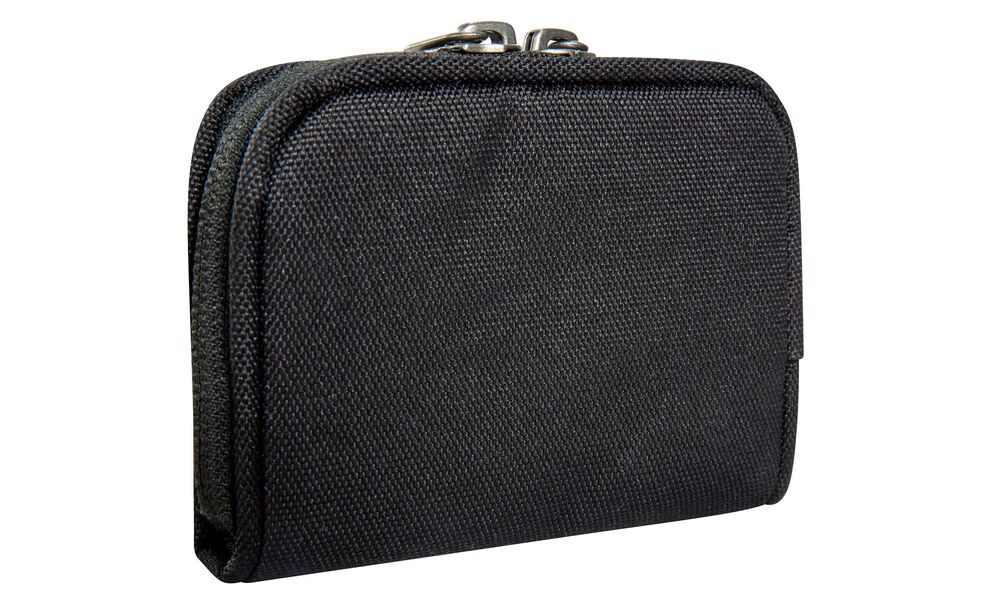 Гаманець на блискавці з захистом для карток Tatonka Plain Wallet RFID Block (Black), Колір виробника: Black, зображення 4
