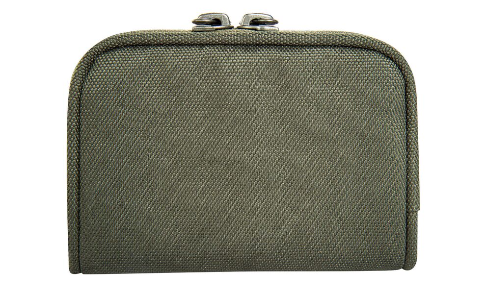 Гаманець на блискавці з захистом для карток Tatonka Plain Wallet RFID Block (Olive), Колір виробника: Olive, зображення 2