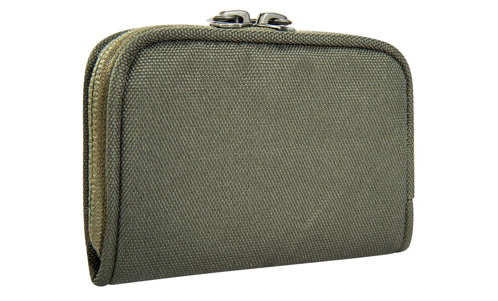 Гаманець на блискавці з захистом для карток Tatonka Plain Wallet RFID Block (Olive), Колір виробника: Olive, зображення 4