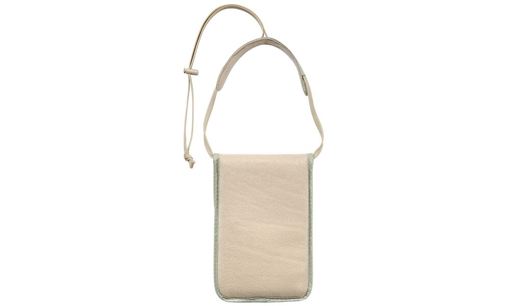 Туристичний натільний гаманець на шию з захистом для карток Tatonka Skin Neck Pouch RFID B (Natural), Колір виробника: Natural, зображення 2