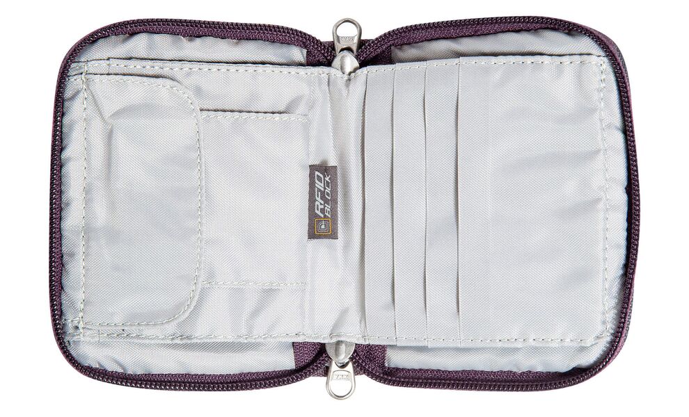 Гаманець на блискавці з захистом для карток Tatonka Zip Money Box RFID Block (Black), Колір виробника: Black, зображення 5