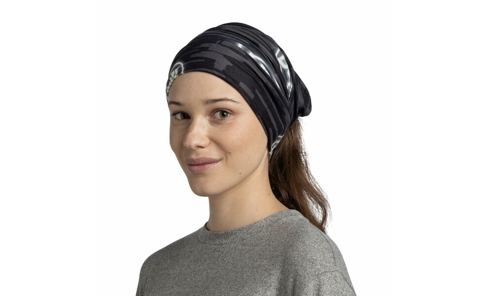 Шарф-труба BUFF® Original EcoStretch (Nedre Graphite), Колір виробника: Nedre Graphite, зображення 4