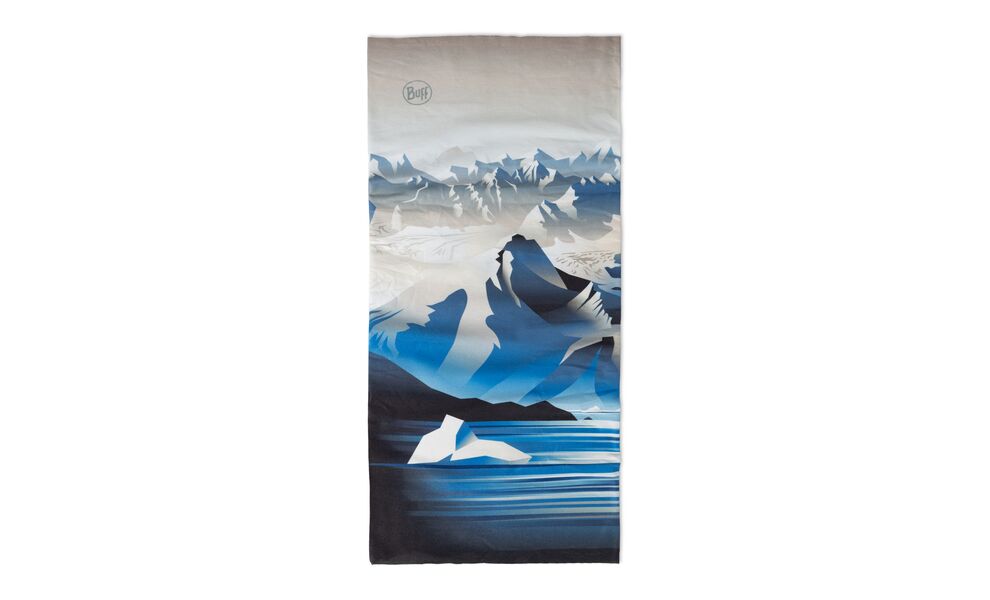 Шарф-труба BUFF® Original EcoStretch Gem (Crystal Grey), Колір виробника: Crystal Grey, зображення 2