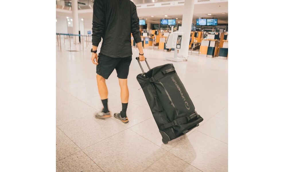 Дорожня сумка на колесах Lifeventure Expedition Clamshell Duffle (Black), 110 л, зображення 19