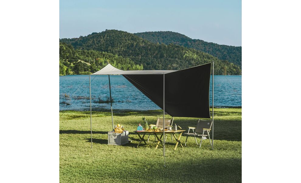 Автоматичний кемпінговий шатер з тентом Naturehike CNK2550WS010 Ango L (Grey), Колір: Grey, зображення 9