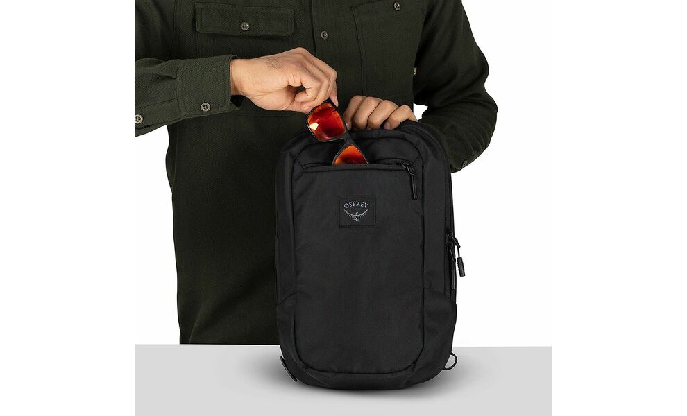 Міська сумка-слінг Osprey Aoede Sling (Black), Об'єм: 6,5, Колір виробника: Black, зображення 6