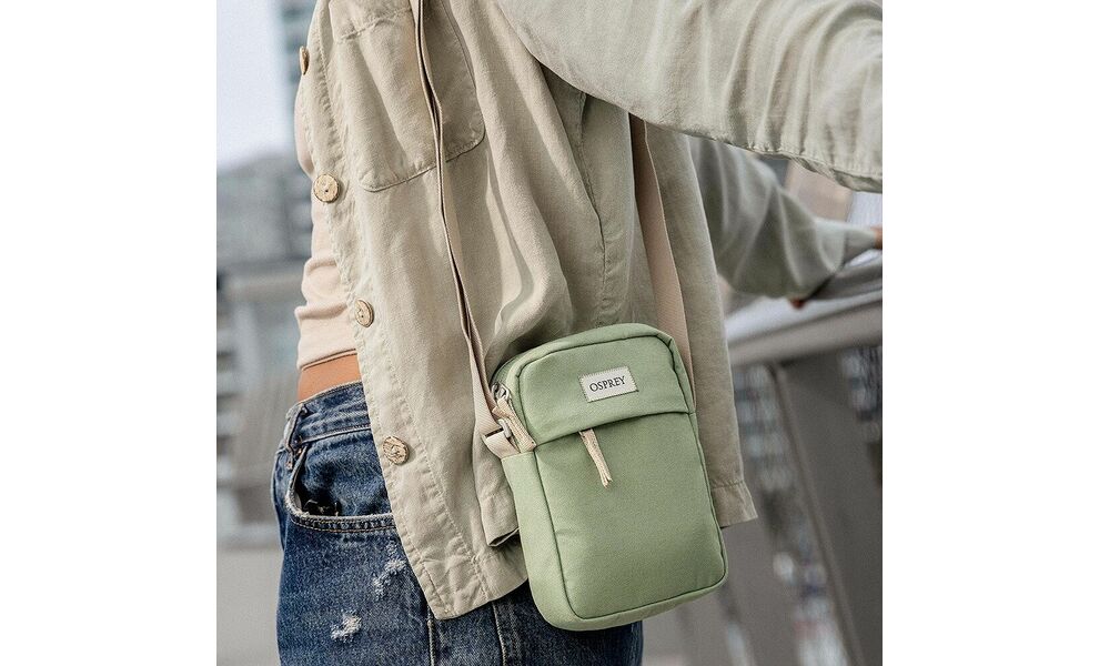 Міська сумка-месенджер Osprey Arcane Crossbody Small (Black), Об'єм: 1,5, Колір виробника: Black, зображення 9