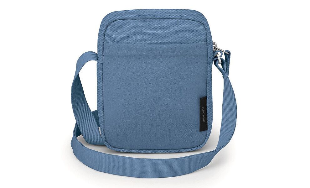 Міська сумка-месенджер Osprey Arcane Crossbody Small (Nirvana Blue Heather), Об'єм: 1,5, Колір виробника: Nirvana Blue Heather, зображення 4