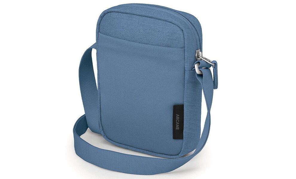 Міська сумка-месенджер Osprey Arcane Crossbody Small (Nirvana Blue Heather), Об'єм: 1,5, Колір виробника: Nirvana Blue Heather, зображення 5