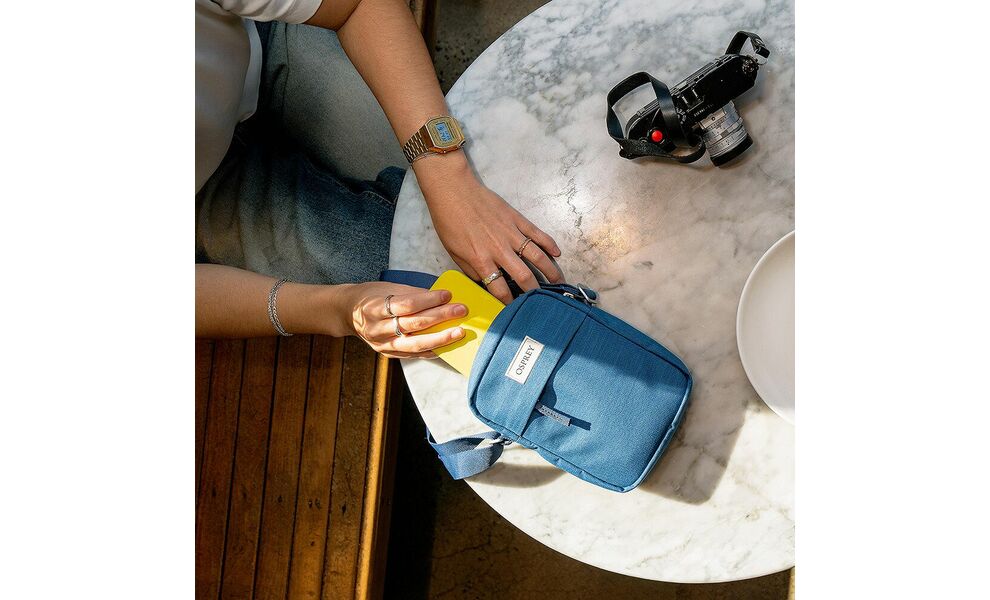 Міська сумка-месенджер Osprey Arcane Crossbody Small (Nirvana Blue Heather), Об'єм: 1,5, Колір виробника: Nirvana Blue Heather, зображення 6