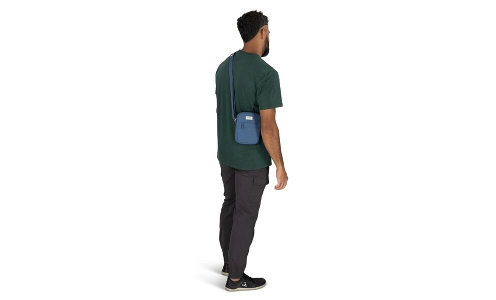 Міська сумка-месенджер Osprey Arcane Crossbody Small (Nirvana Blue Heather), Об'єм: 1,5, Колір виробника: Nirvana Blue Heather, зображення 11