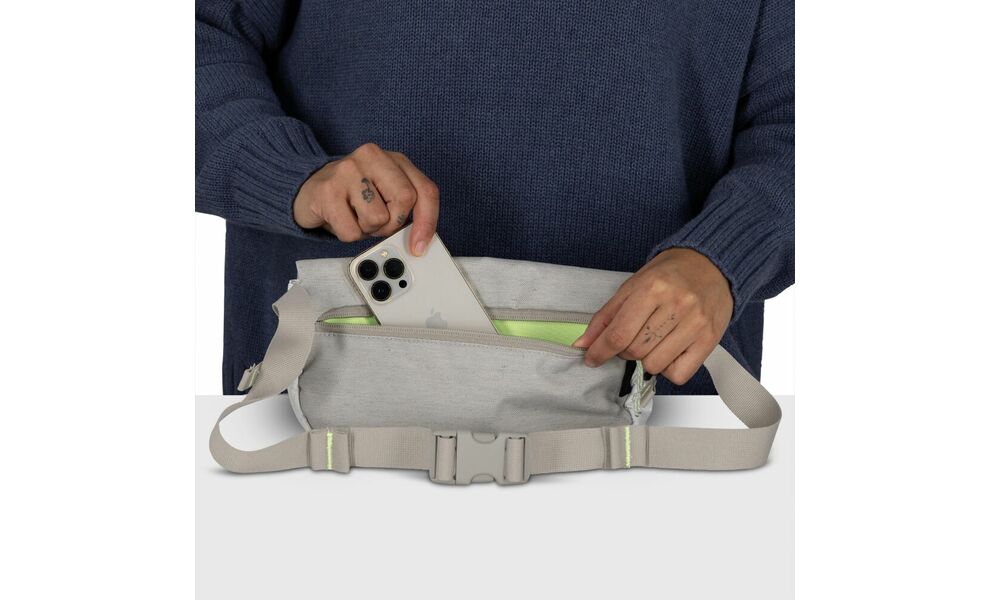 Сумка на пояс Osprey Arcane Earth Hip (Pediment Grey Block), зображення 8