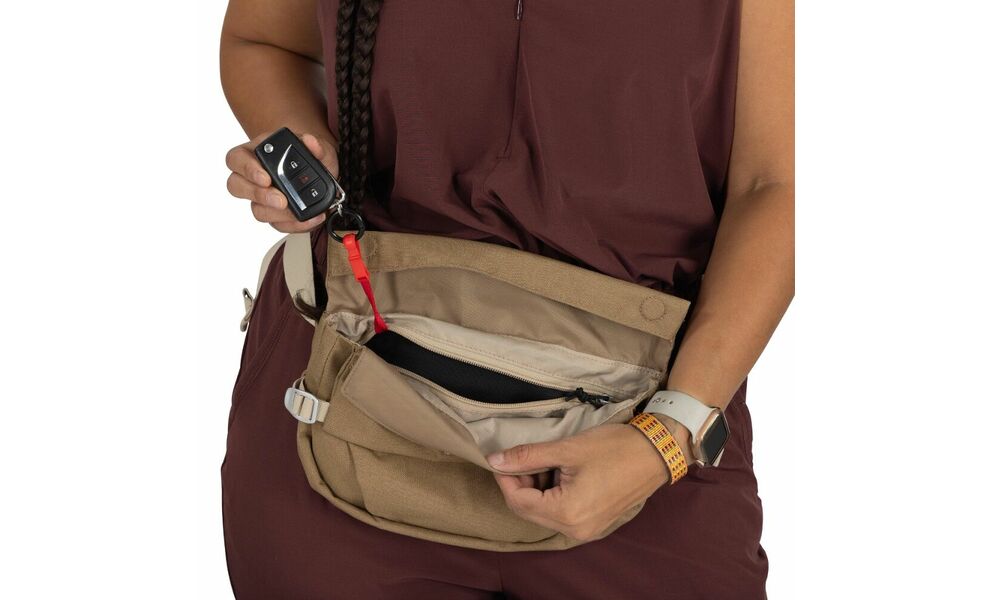 Сумка на пояс Osprey Arcane Hip (Latte Brown), Об'єм: 2, Колір виробника: Latte Brown, зображення 8