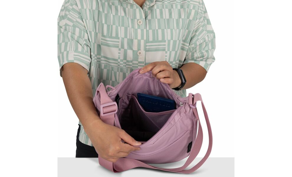 Міська сумка через плече Osprey Daylite Crossbody Pouch (Iris Pink), зображення 6