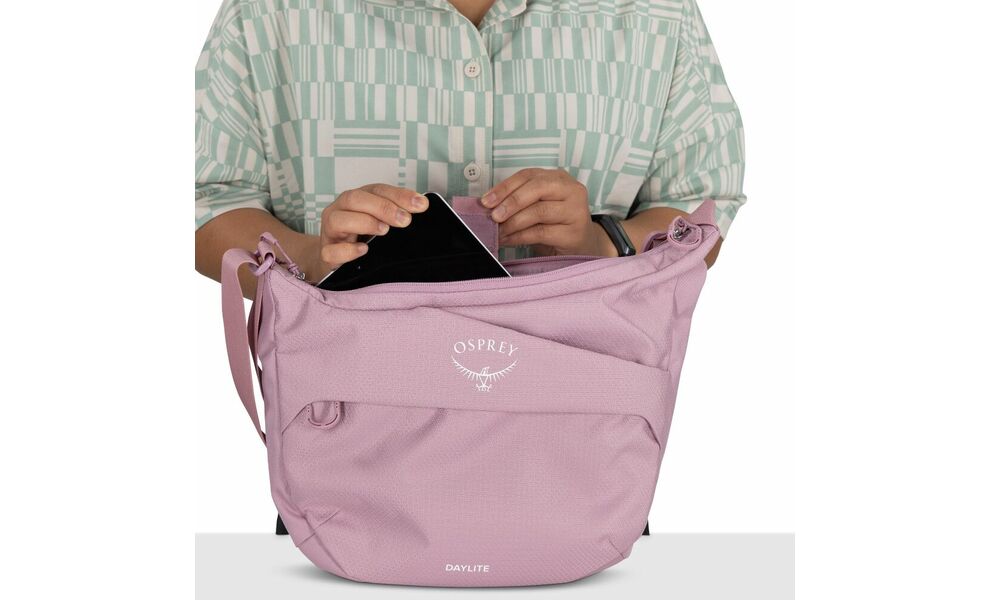 Міська сумка через плече Osprey Daylite Crossbody Pouch (Iris Pink), зображення 7