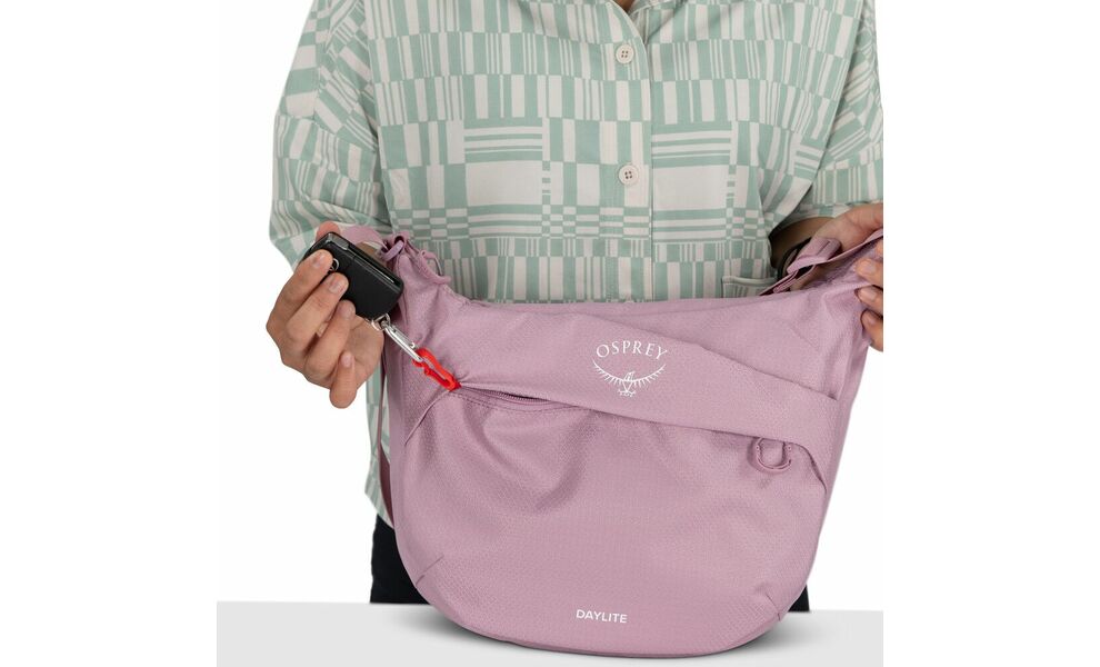 Міська сумка через плече Osprey Daylite Crossbody Pouch (Iris Pink), зображення 8
