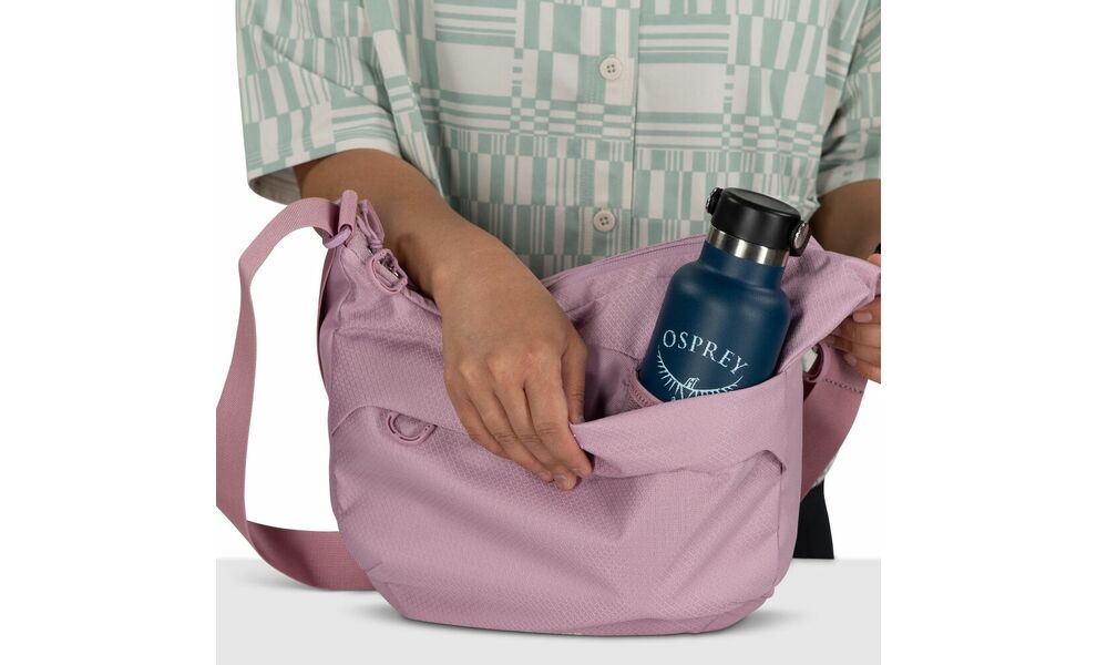 Міська сумка через плече Osprey Daylite Crossbody Pouch (Iris Pink), зображення 9
