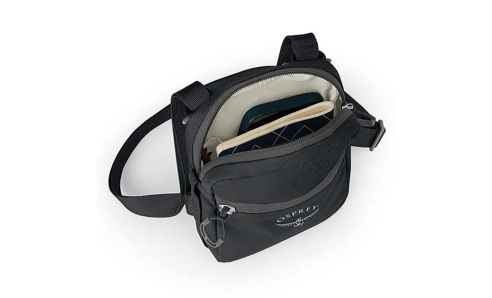 Міська сумка-месенджер Osprey Daylite Crossbody Small (Black), Об'єм: 1, Колір виробника: Black, зображення 2