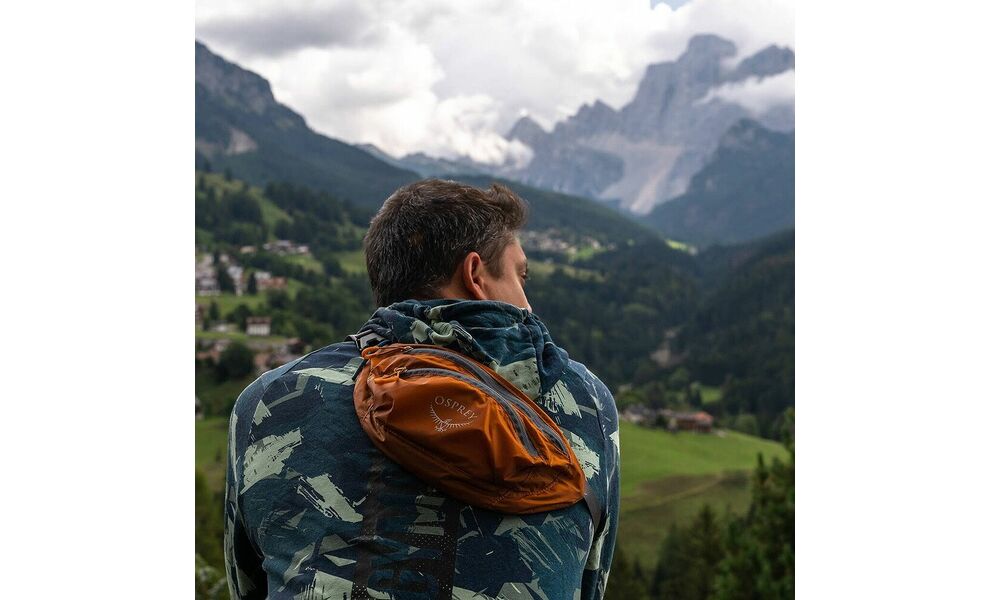 Складна сумка на пояс Osprey Ultralight Stuff Waist (Tundra Green), Об'єм: 2, Колір виробника: Tundra Green, зображення 7