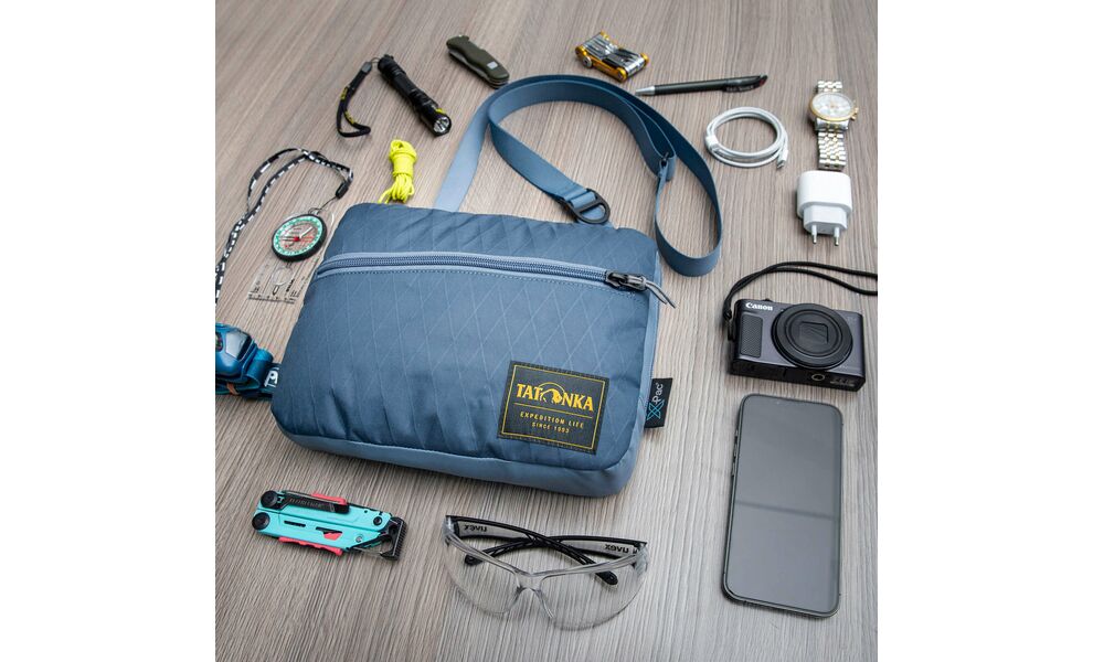 Міська сумка через плече Tatonka Cross Body Bag M (Black), Об'єм: 3, Колір виробника: Black, зображення 14