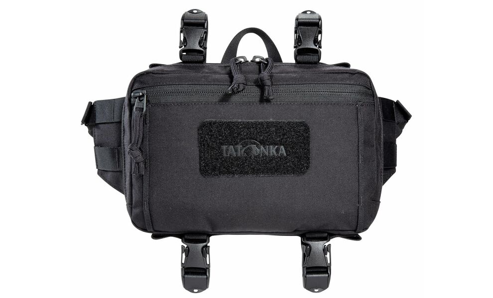 Сумка на пояс Tatonka Hip & Bar Pouch BC (Black), Об'єм: 3, Колір виробника: Black, зображення 3
