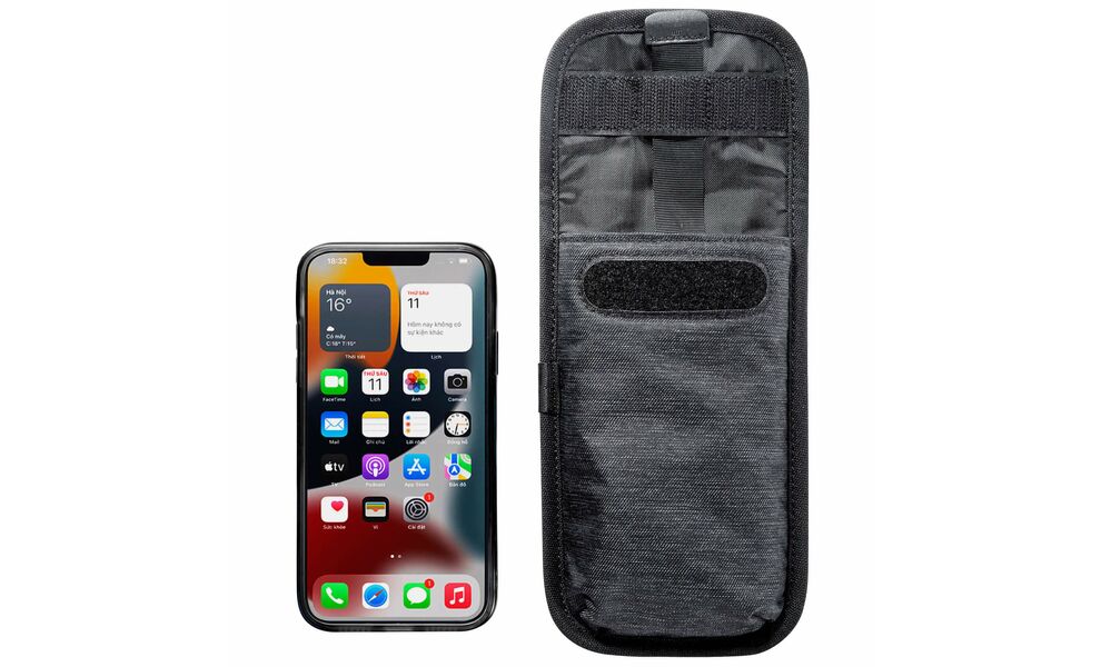 Сумка-чохол на пояс для смартфону Tatonka Smartphone Case XL+ (Off Black), Тип розміру: XL, Колір виробника: Off Black, зображення 6