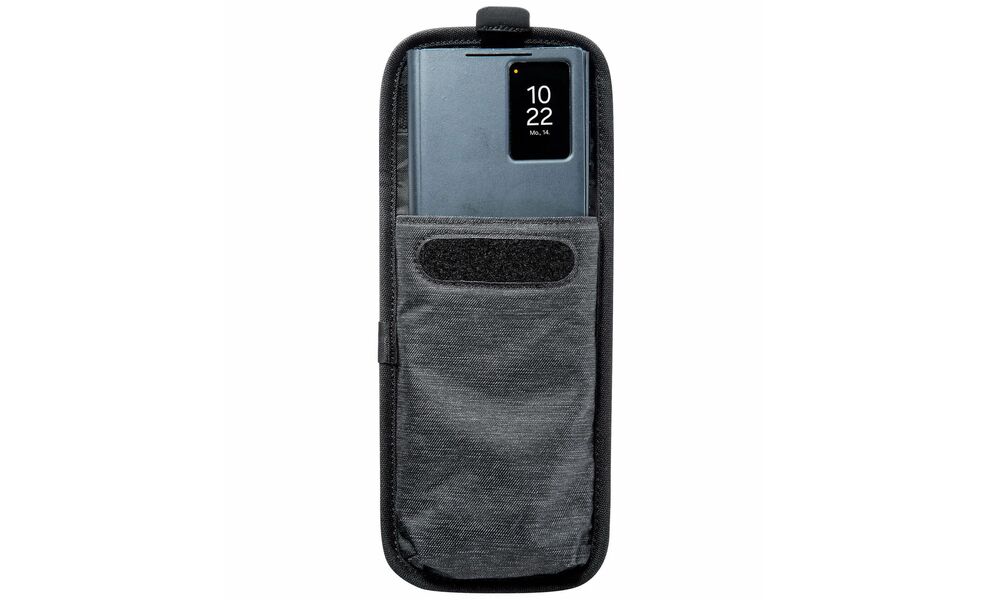 Сумка-чохол на пояс для смартфону Tatonka Smartphone Case XXL+ (Off Black), Тип розміру: XXL, Колір виробника: Off Black, зображення 2