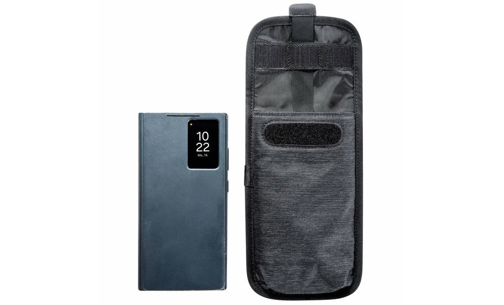 Сумка-чохол на пояс для смартфону Tatonka Smartphone Case XXL+ (Off Black), Тип розміру: XXL, Колір виробника: Off Black, зображення 6