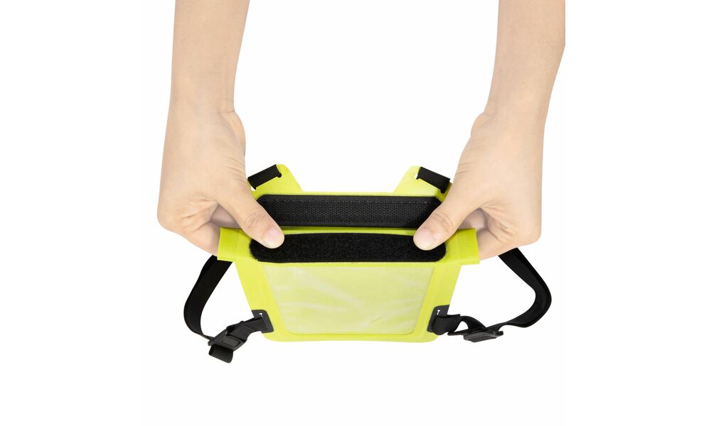 Водонепроникний натільний гаманець Tatonka WP Chest Holster (Lime), Колір виробника: Lime, зображення 4