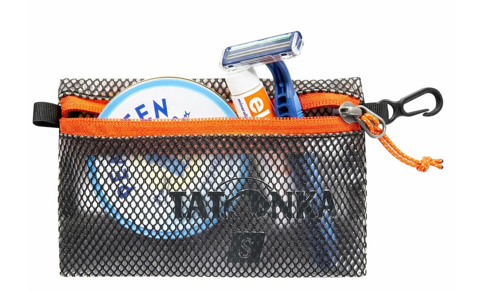 Універсальна дорожня сумочка-органайзер Tatonka Zip Pouch - S (Black), Тип розміру: S, Колір виробника: Black, зображення 3