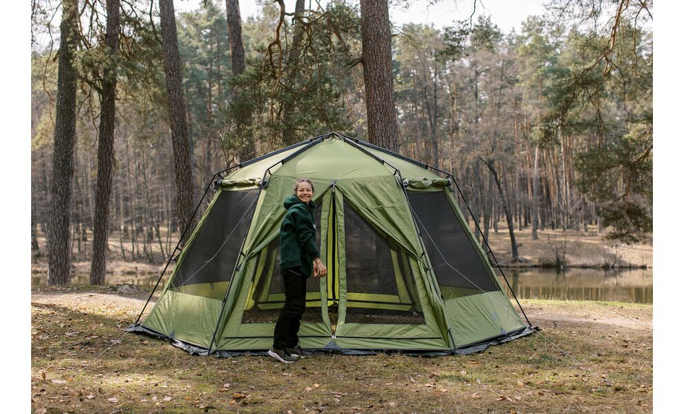 Кемпінговий шатетр Tramp Mosquito Lite (Olive), Колір: Olive, зображення 8