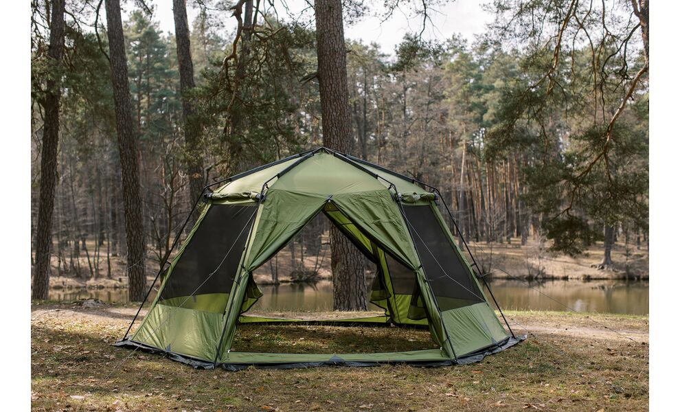 Кемпінговий шатетр Tramp Mosquito Lite (Olive), Колір: Olive, зображення 9