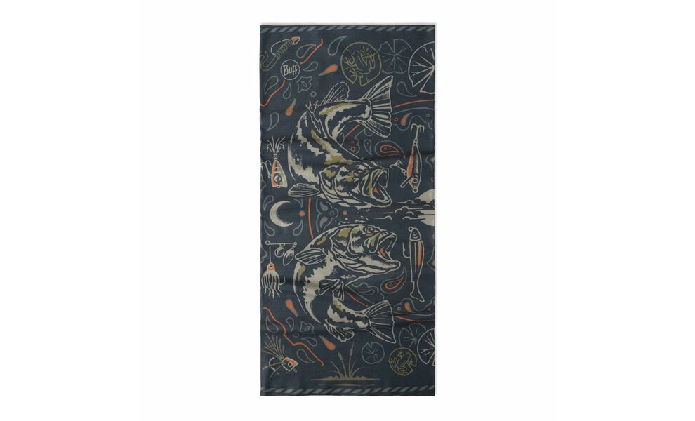 Літній шарф-труба BUFF® Coolnet UV+ (Largemouth Navy), Колір виробника: Largemouth Navy, зображення 2