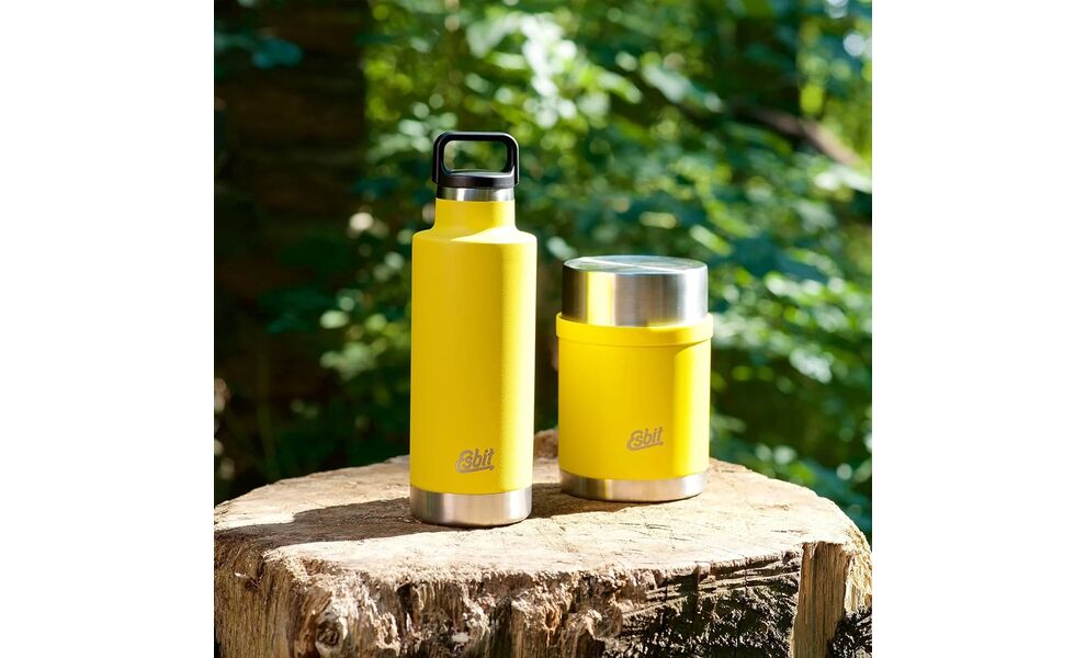 Термопляшка Esbit Sculptor (Sunshine Yellow) на 750 мл, Об'єм: 750, Колір виробника: Sunshine Yellow, зображення 7