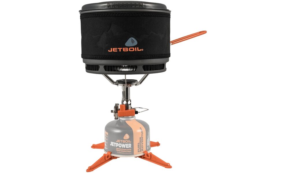 Туристична каструля з теплообмінником та антипригарним покриттям JetBoil Ceramic FluxRing Cook Pot на 1,5 л, анодований алюміній, зображення 2