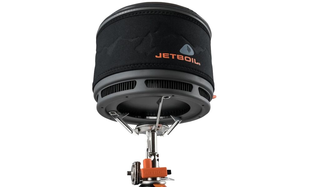 Туристична каструля з теплообмінником та антипригарним покриттям JetBoil Ceramic FluxRing Cook Pot на 1,5 л, анодований алюміній, зображення 5