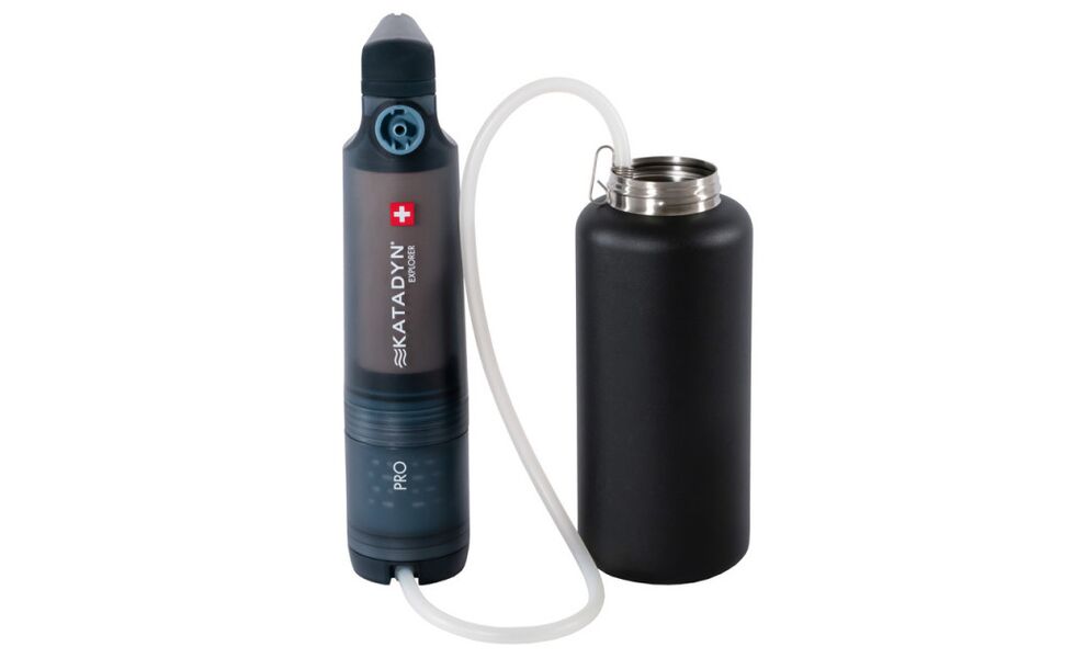 Туристичний насосний фільтр для води Katadyn Explorer Pro Purifier (керамічний + мікрофільтр + вугільний), зображення 5