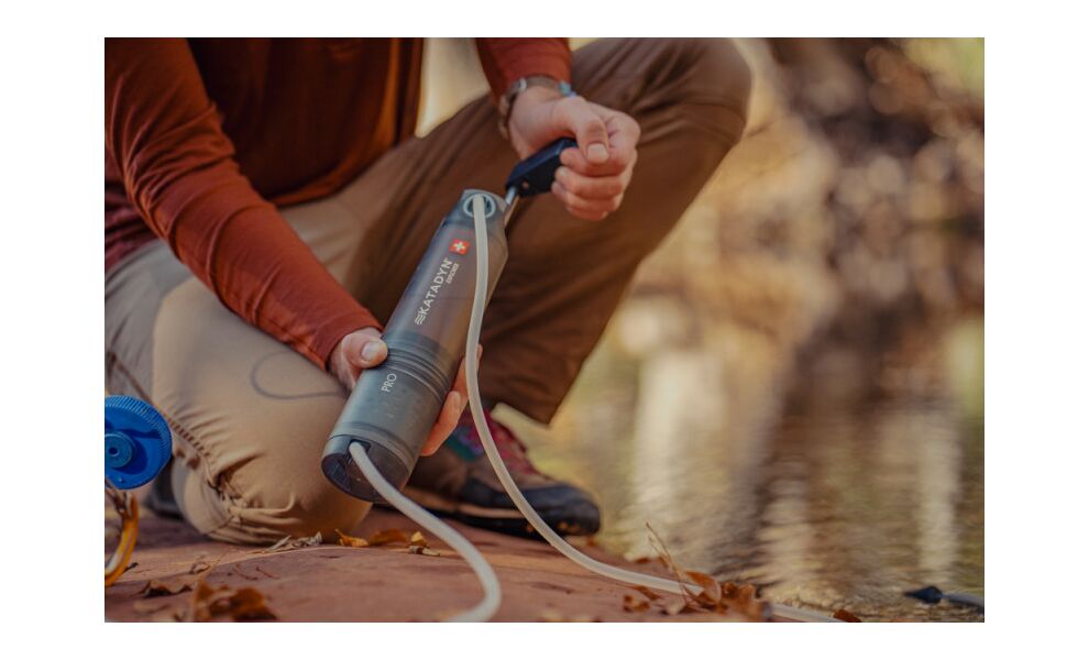 Туристичний насосний фільтр для води Katadyn Explorer Pro Purifier (керамічний + мікрофільтр + вугільний), зображення 9