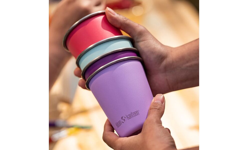 Туристичний стакан Klean Kanteen Pint Cup на 295 мл, нержавіюча сталь, Об'єм: 295, Колір: Brushed Stainless, зображення 5