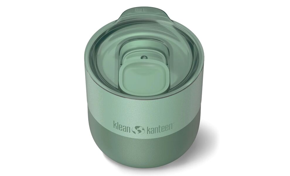 Термокружка для кави Klean Kanteen Rise Lowball Slide (Barely Blue) на 237 мл, Об'єм: 237, Колір: Barely Blue, зображення 5